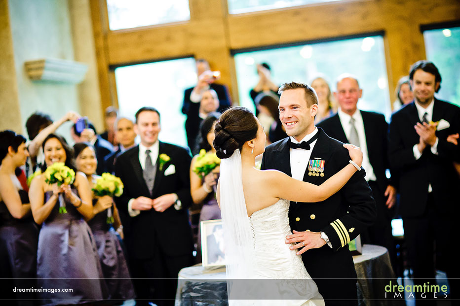 wedding couple toasting