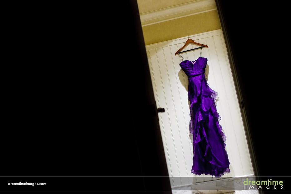 purple wedding dress