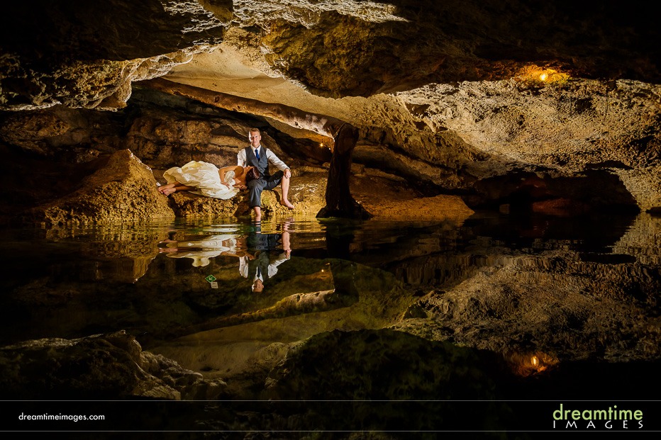 cenote trash dress underground cave