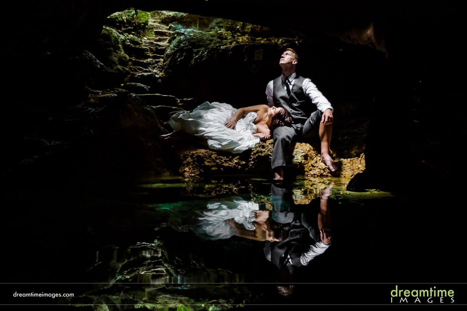 Cenote Trash the Dress