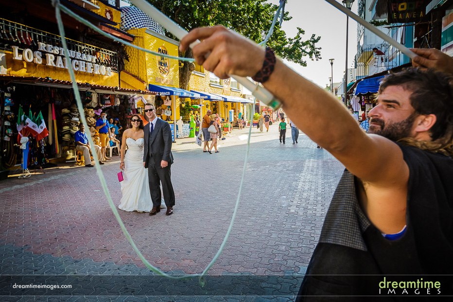 playa del carmen bride