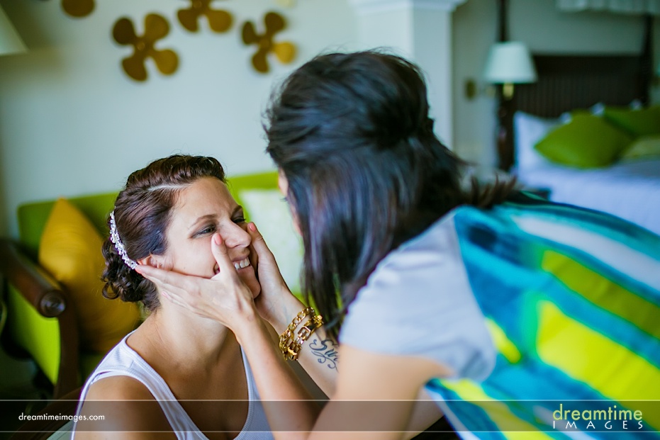 destination wedding makeup