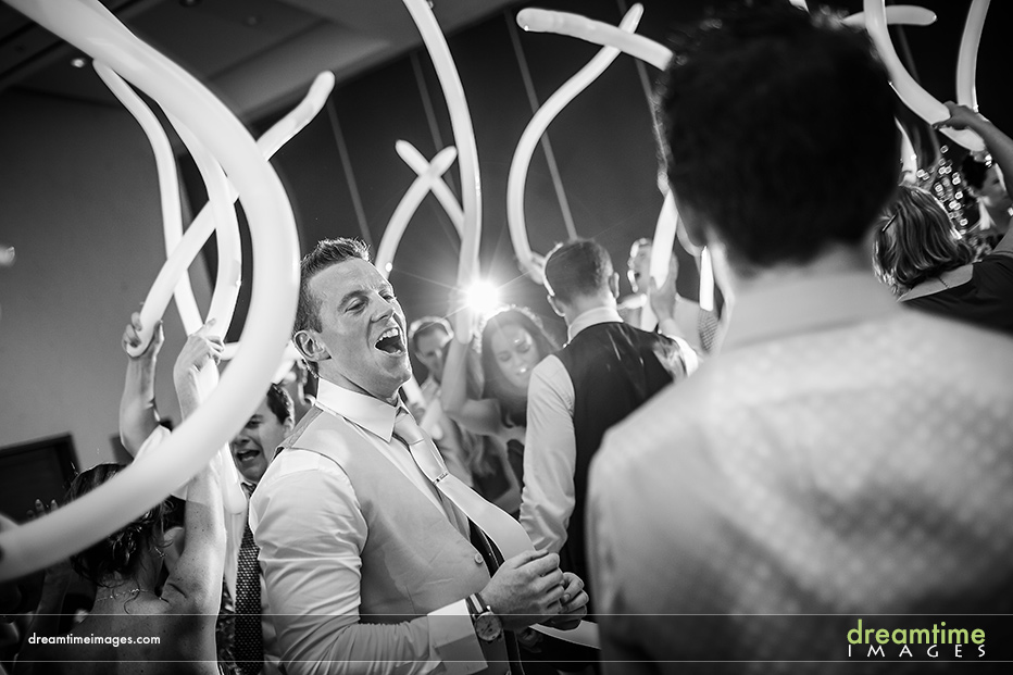weding reception balloons