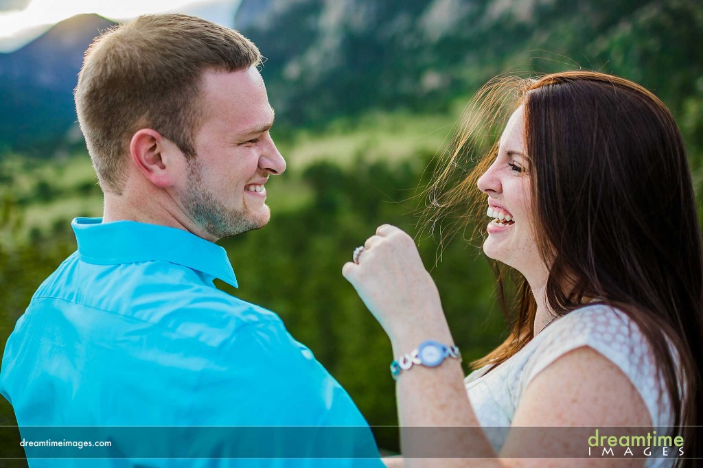 Laughing couple